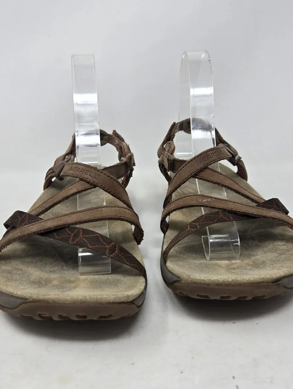 Merrell Comfort Strappy Slingback Slip on Open Toe Sandals Women's Size 9